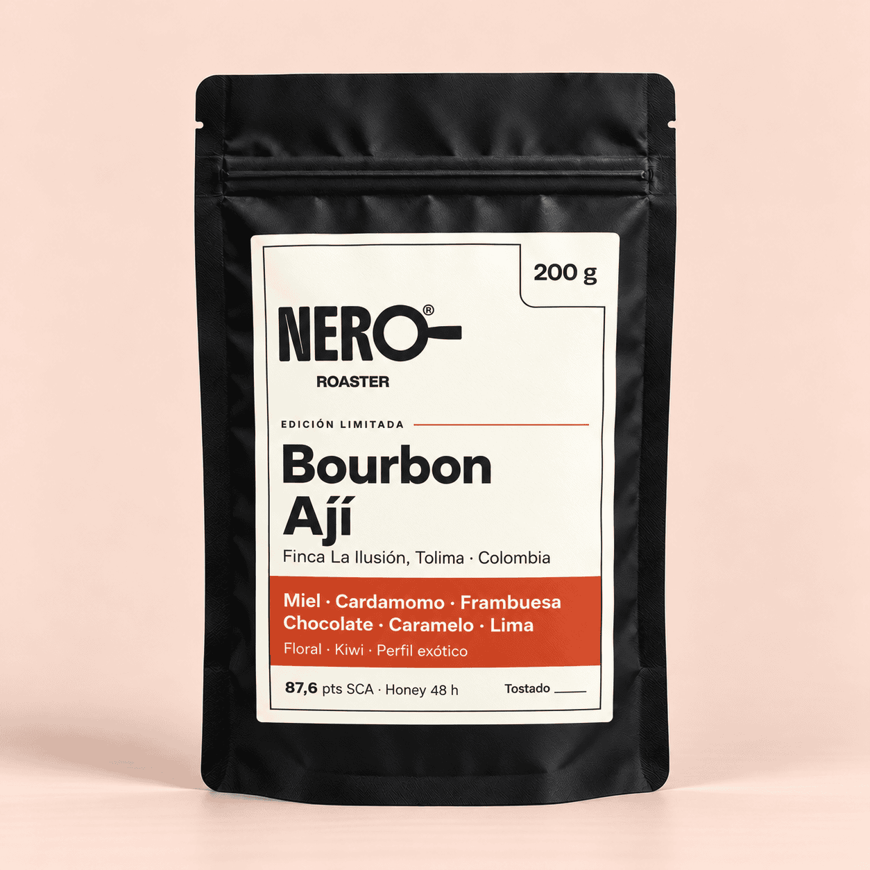 Bolsa Bourbon Ají Edición Limitada Nero Roaster