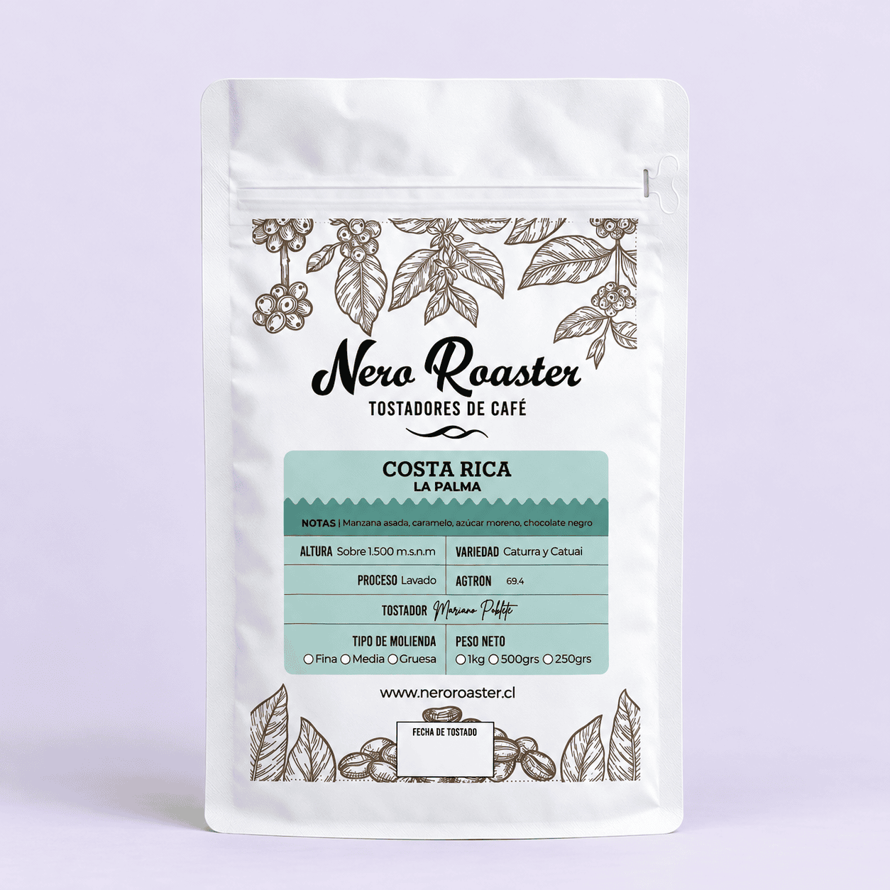 CAFÉ COSTA RICA LA PALMA