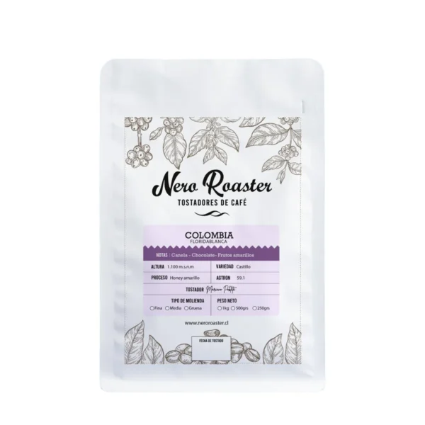 Colombia Florida Blanca Honey