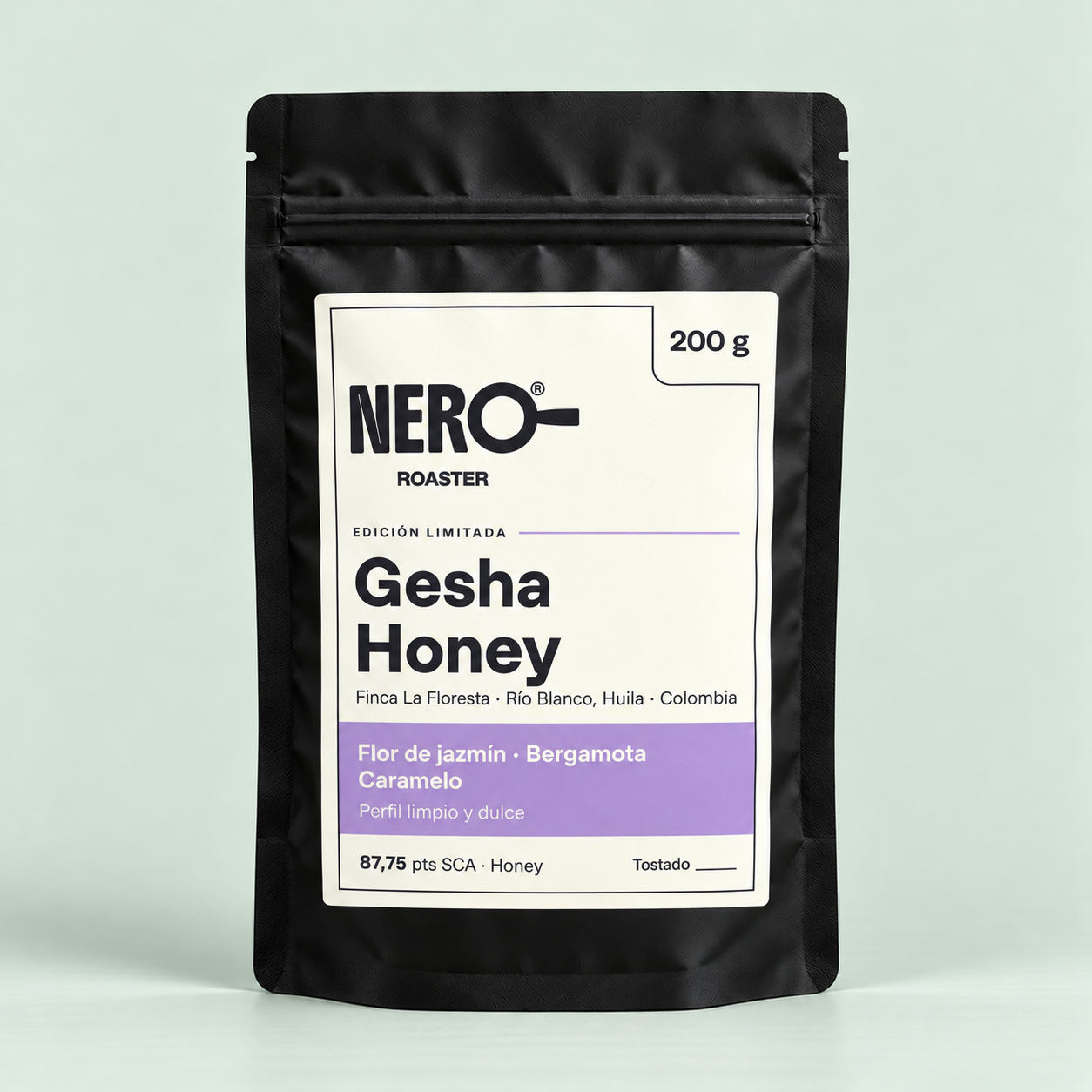 Bolsa Gesha Honey Edición Limitada Nero Roaster