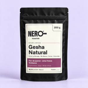 Bolsa Gesha Natural Edición Limitada Nero Roaster 200 g
