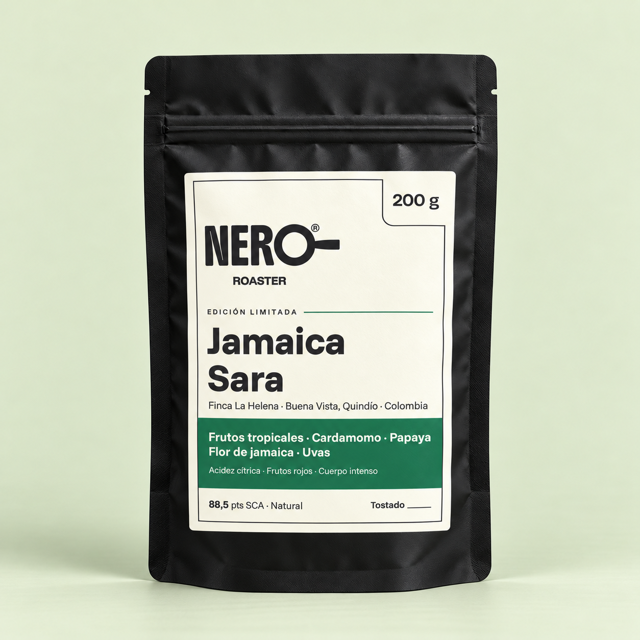 Bolsa Jamaica Sara Edición Limitada Nero Roaster